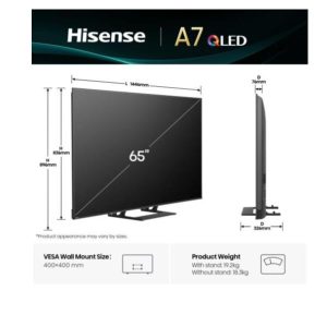 65 A79Q Qled 4K UHD Smart Vidaa Sub