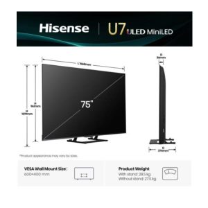 75 U79Q Mini LED 4K UHD Smart 144Hz