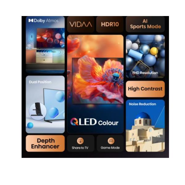40 A59Q Qled FHD Smart Vidaa - immagine 8