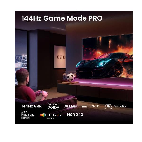 85 E7Q Pro Qled 4K UHD Smart 144Hz - immagine 3