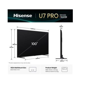 100 U7Q Pro Miniled 4K UHD Smart165