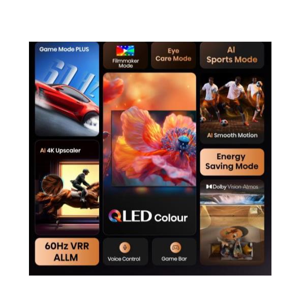 75 E79Q Qled 4K UHD Smart Vidaa - immagine 5