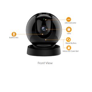 Ptcube Ip/Wi-Fi 3 Mp 2.8 Ir Mic/Spk