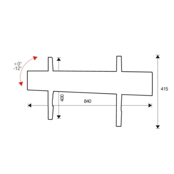 Staffa Inclin 800X400