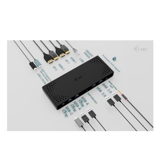 Dual 4K Display Docking St. Pd 85W - immagine 5