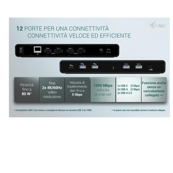 4K Display Docking Station Pd 85W - immagine 4