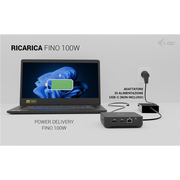 USB-C DP Dual HDMI Docking Pd 100W - immagine 8