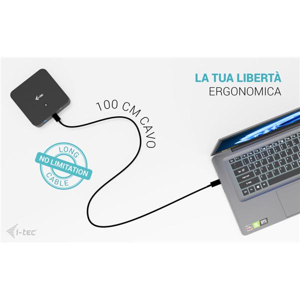 USB-C DP Dual HDMI Docking Pd 100W - immagine 5