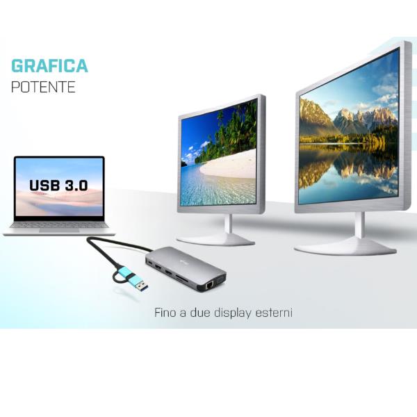 Usb3.0-C/Tb3 3X M.nanod+Lanpd100W - immagine 6