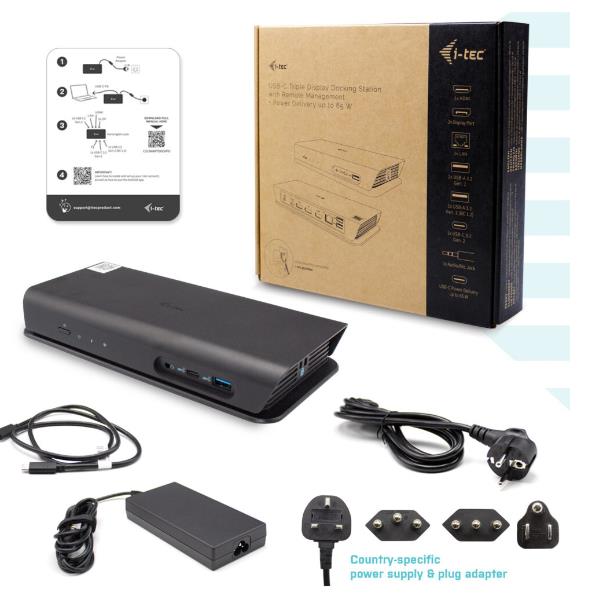 USB-C Smartdock Tripledisplay 65W - immagine 2