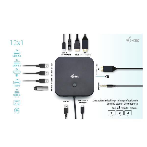 USB-C HDMI Dual DP+Pd 100W+Charg112 - immagine 5