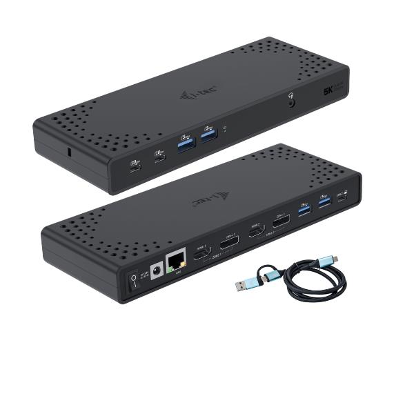 Usb3.0/C Thunder Duald. Dock+Pd100 - immagine 3