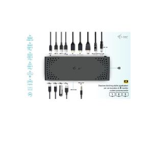 USB-C Triple Displaydock Gen2 Pd100