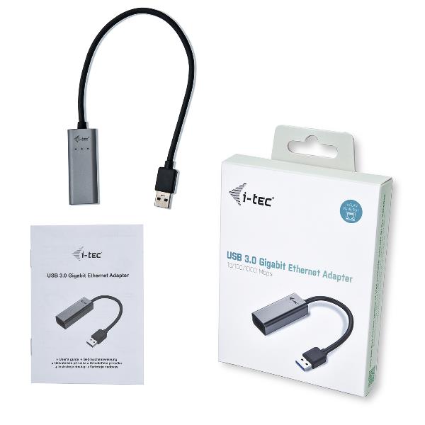 USB 3.0 Metal Gigabit Ethernet Adap - immagine 3