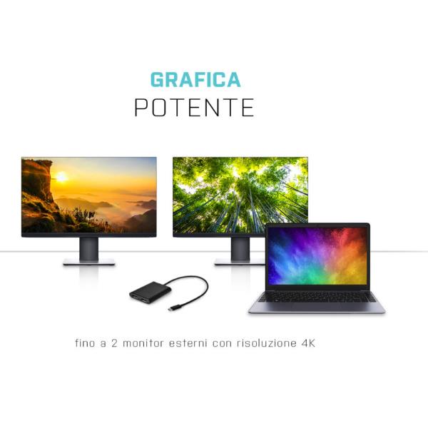 USB-C Dual Displayport 4K - immagine 5