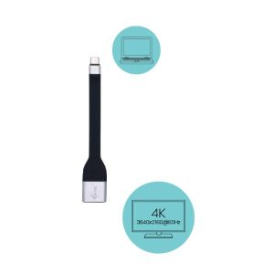 USB-C Flat DP Adapter 4K/60 Hz