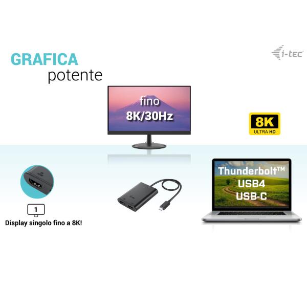 USB-C Dual4K/60Hz HDMI Videoadapter - immagine 4