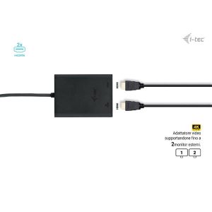 USB-C Dual4K/60Hz HDMI Videoadapter