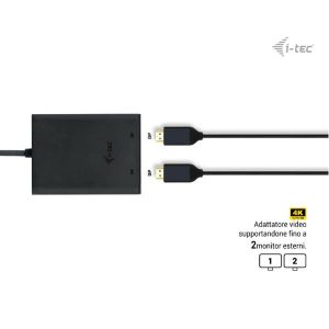 USB-C Dual4K/60Hz DP Videoadapter