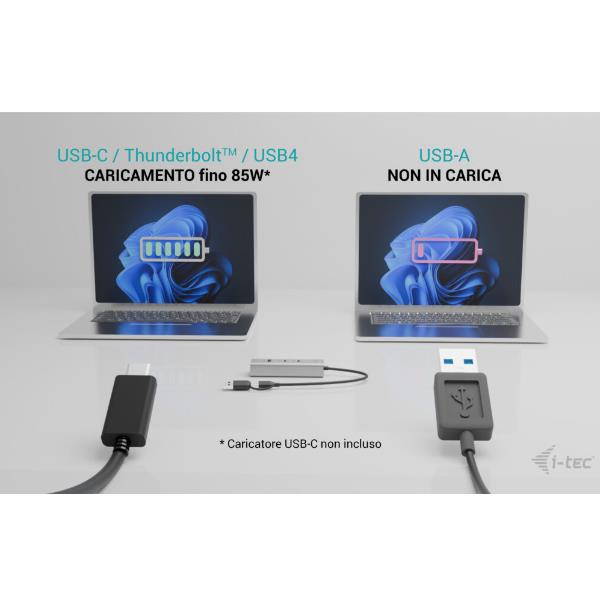 USB-C/USB-A Charging Metal Hub Pd - immagine 8