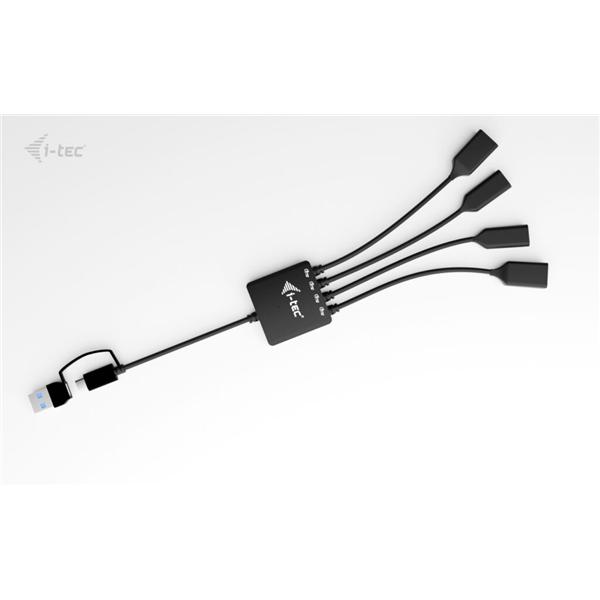 USB-C/USB-A Cable Hub 4 Port - immagine 2