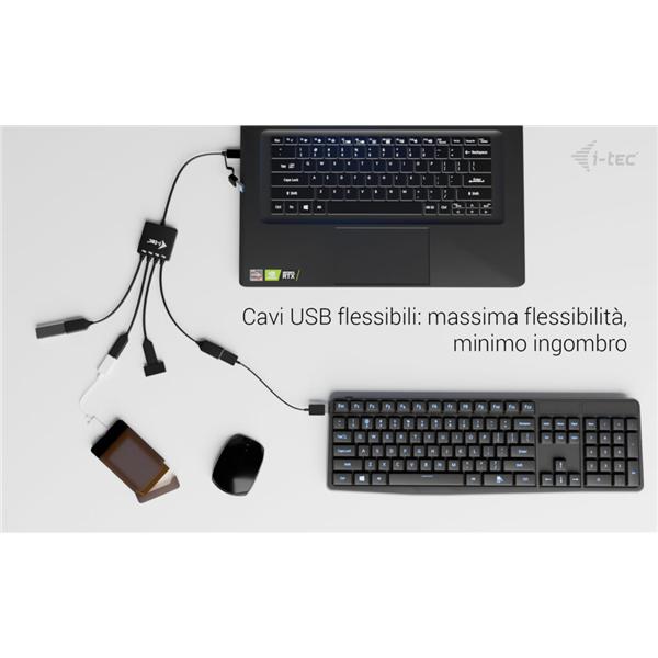 USB-C/USB-A Cable Hub 4 Port - immagine 8