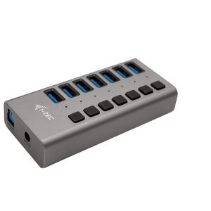 USB 3.0 Charg 7 Port+Pw Adapt 36W