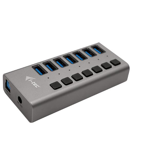 USB 3.0 Charg 7 Port+Pw Adapt 36W