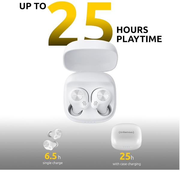 T200 Wireless Earphone Bianco - immagine 7