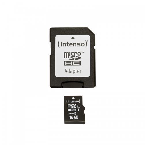 Micro Sd Con Adattatore 16Gb Uhs