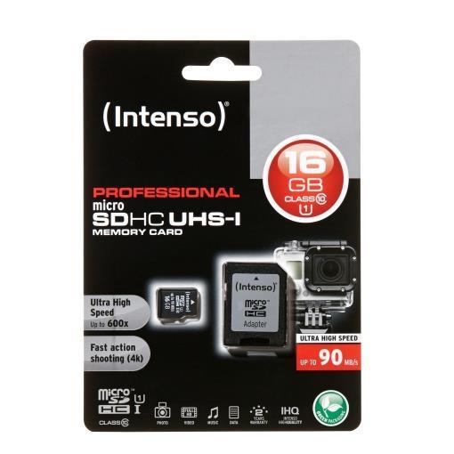 Micro Sd Con Adattatore 16Gb Uhs - immagine 2