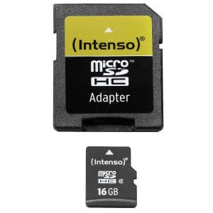Micro Sd Card 16Gb Con Adattatore