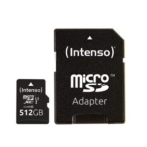 Micro Sd Con Adattatore 512Gb Uhs-I