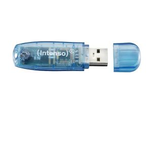 Rainbow Line USB Blu 4 GB