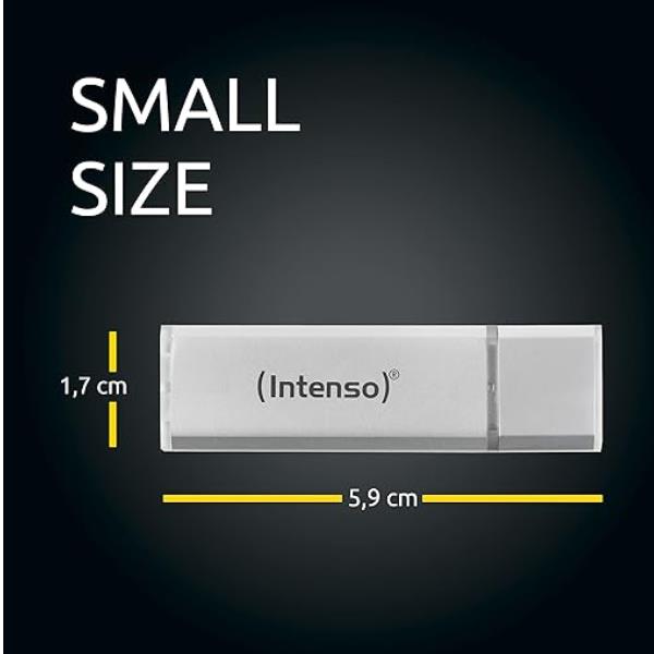 Alu Line USB Argento 4 GB - immagine 3