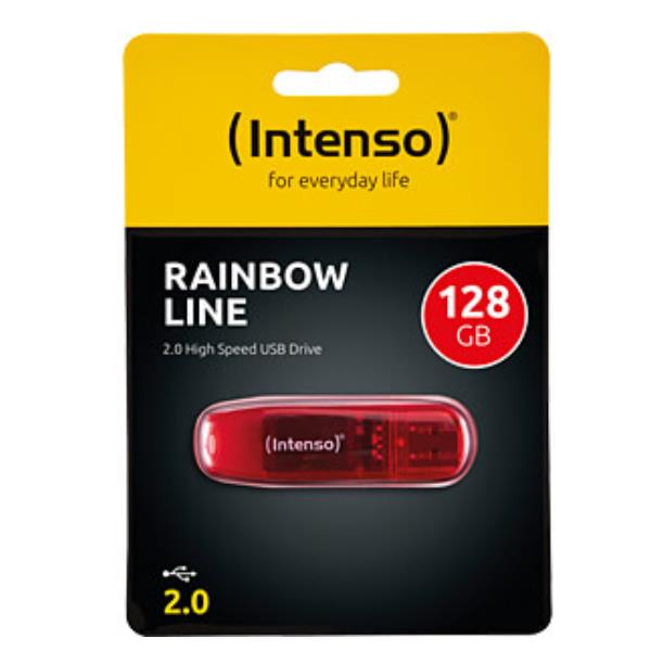 Chiavetta USB 2.0 128Gb Rosso - immagine 2
