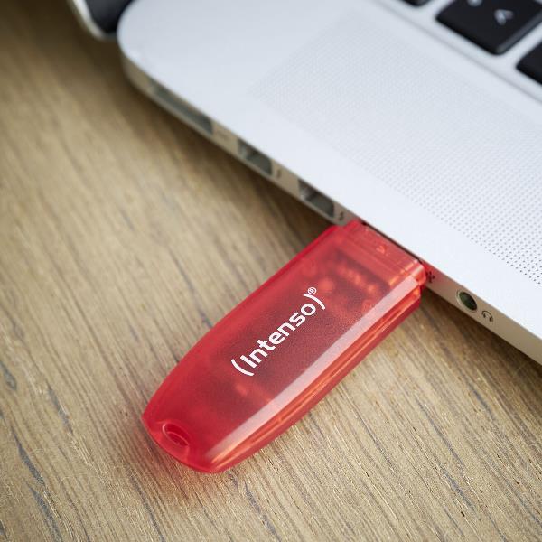 Chiavetta USB 2.0 128Gb Rosso - immagine 3