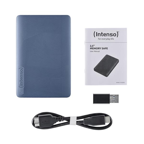 Portable HDD 3.2 2Tb 2.5" Blu - immagine 2