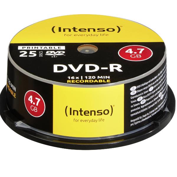 Dvd-R 4.7Gb 16X Spindle Print. 25Pz - immagine 2