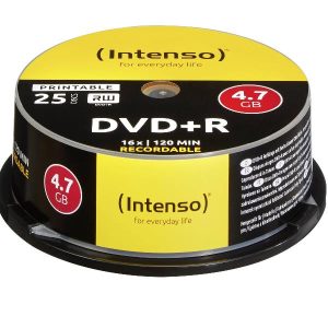 Dvd+R 4.7Gb 16X Spindle Printab.25P