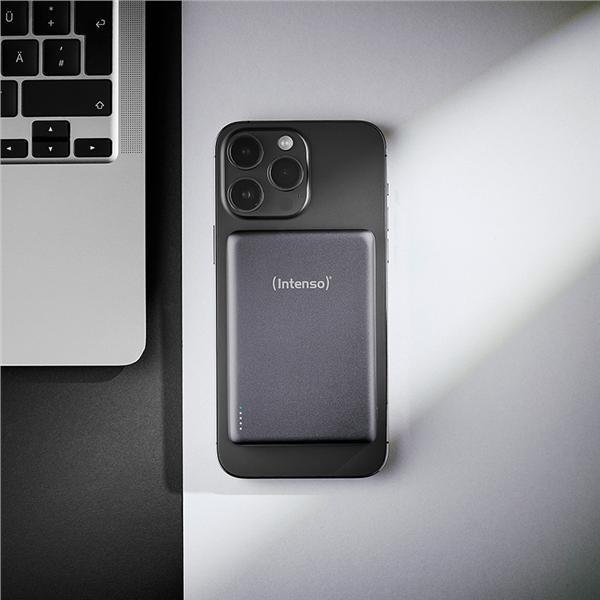 Power Bank Mag Safe 10000 Grigio - immagine 3