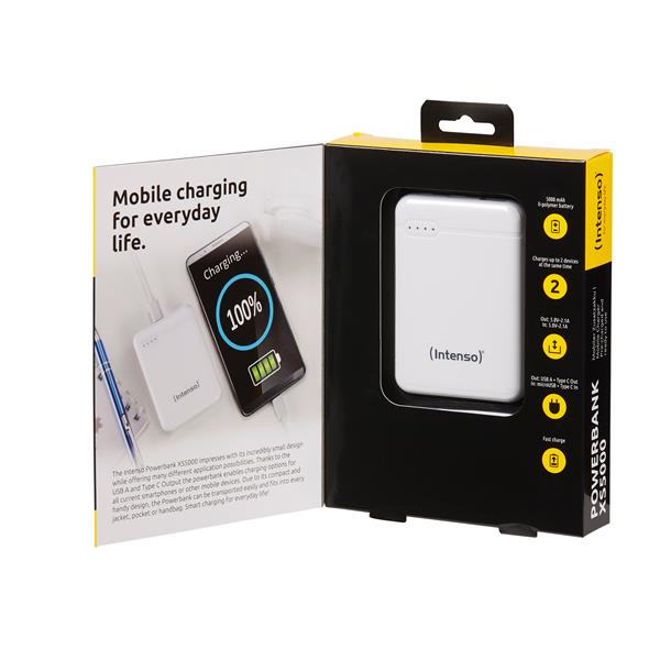 Power Bank Xs5000 Bianco - immagine 4