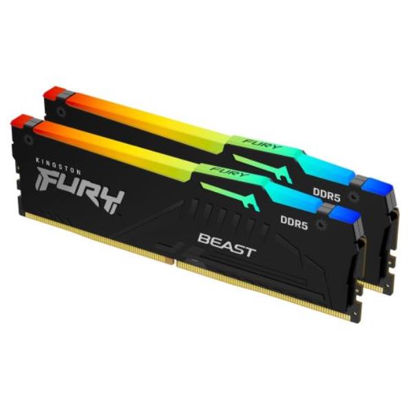 16Gb 5200Mts DDR5 Dimm Kit2 F.b RGB - immagine 3