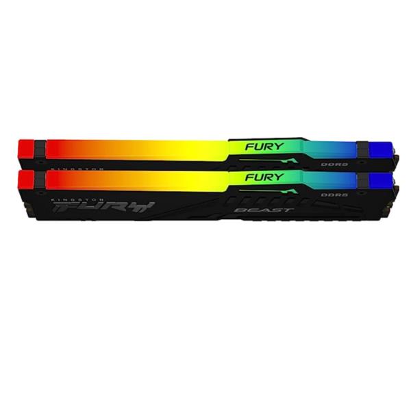 16Gb 5200Mts DDR5 Dimm Kit2 F.b RGB - immagine 2