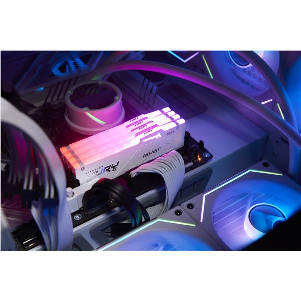 16 6000 DDR5 F Beast Bianco RGB Expo - immagine 5