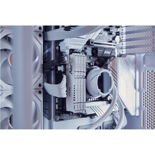 32G 6000 DDR5 Fury Beast Bianco Expo - immagine 8