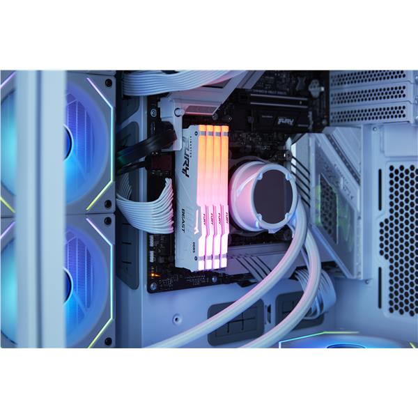 64G 6000 DDR5 K2 F B Bianco RGB Expo - immagine 5