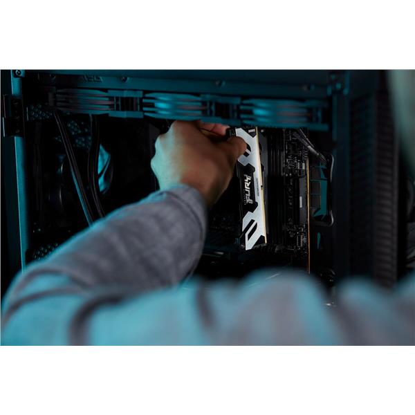 16Gb 7600Mt/S DDR5 Fury Rsilver Xmp - immagine 6