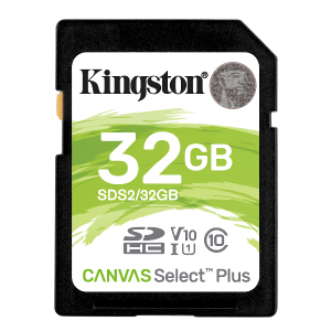 32Gb Sdhc Canvas Select Plus