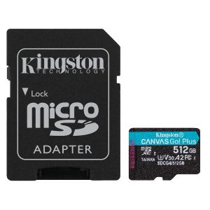 512Gb Microsdxc Canvas Go Plus 4 +A